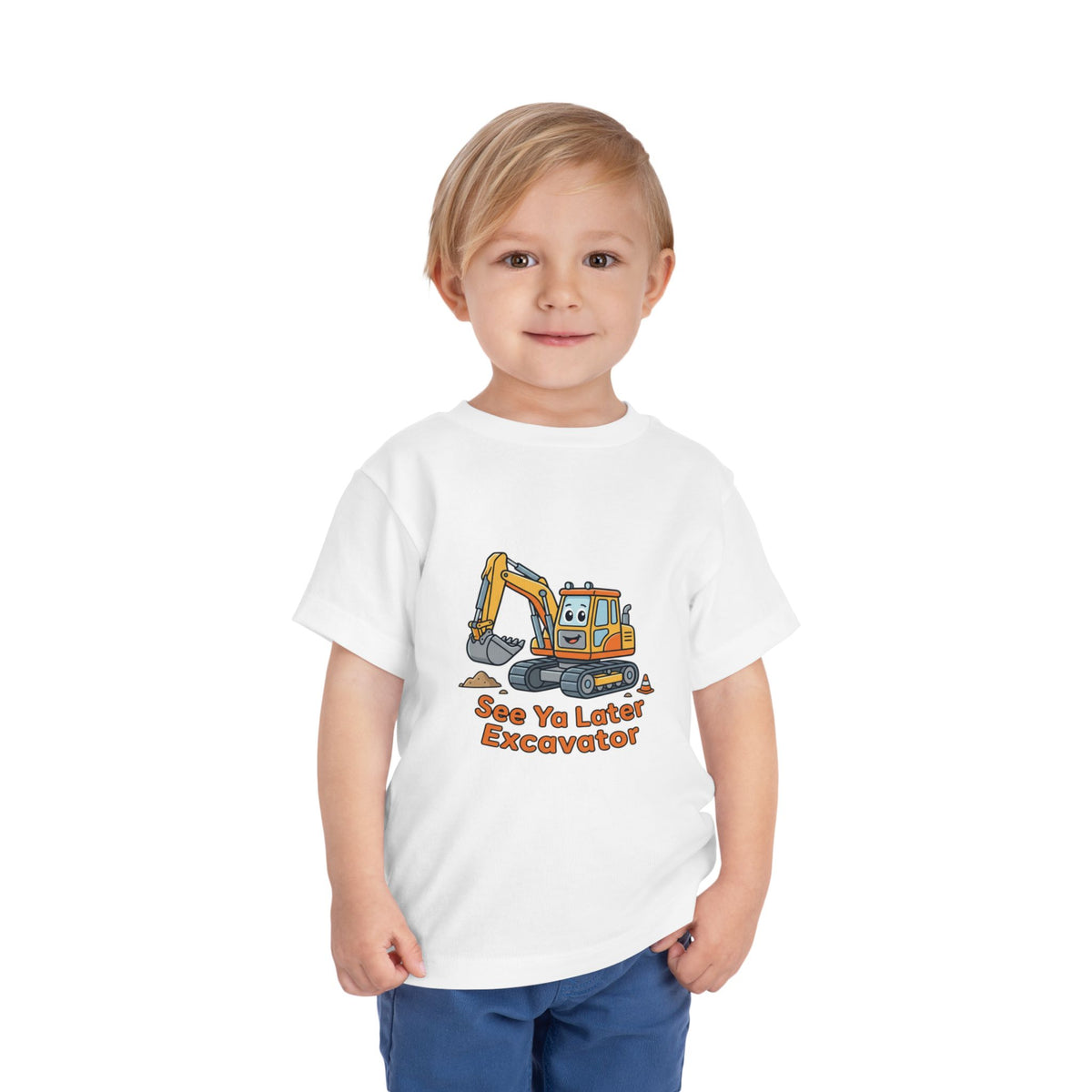 Toddler Tee — See Ya Later Excavator
