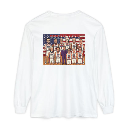 Comfort Colors LS T-Shirt *No Pocket* - Retro USA Dream Team