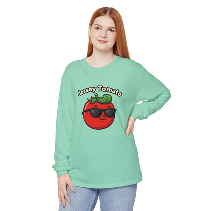 Comfort Colors LS T-Shirt *No Pocket* - Jersey Tomato
