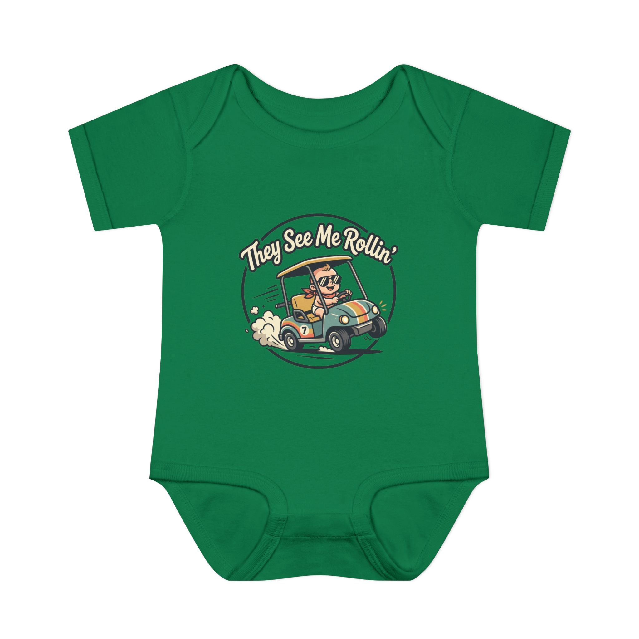 Infant Onesie - They See Me Rollin'