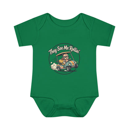 Infant Onesie - They See Me Rollin'