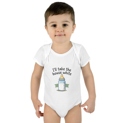 Infant Onesie - I'll Take the House White
